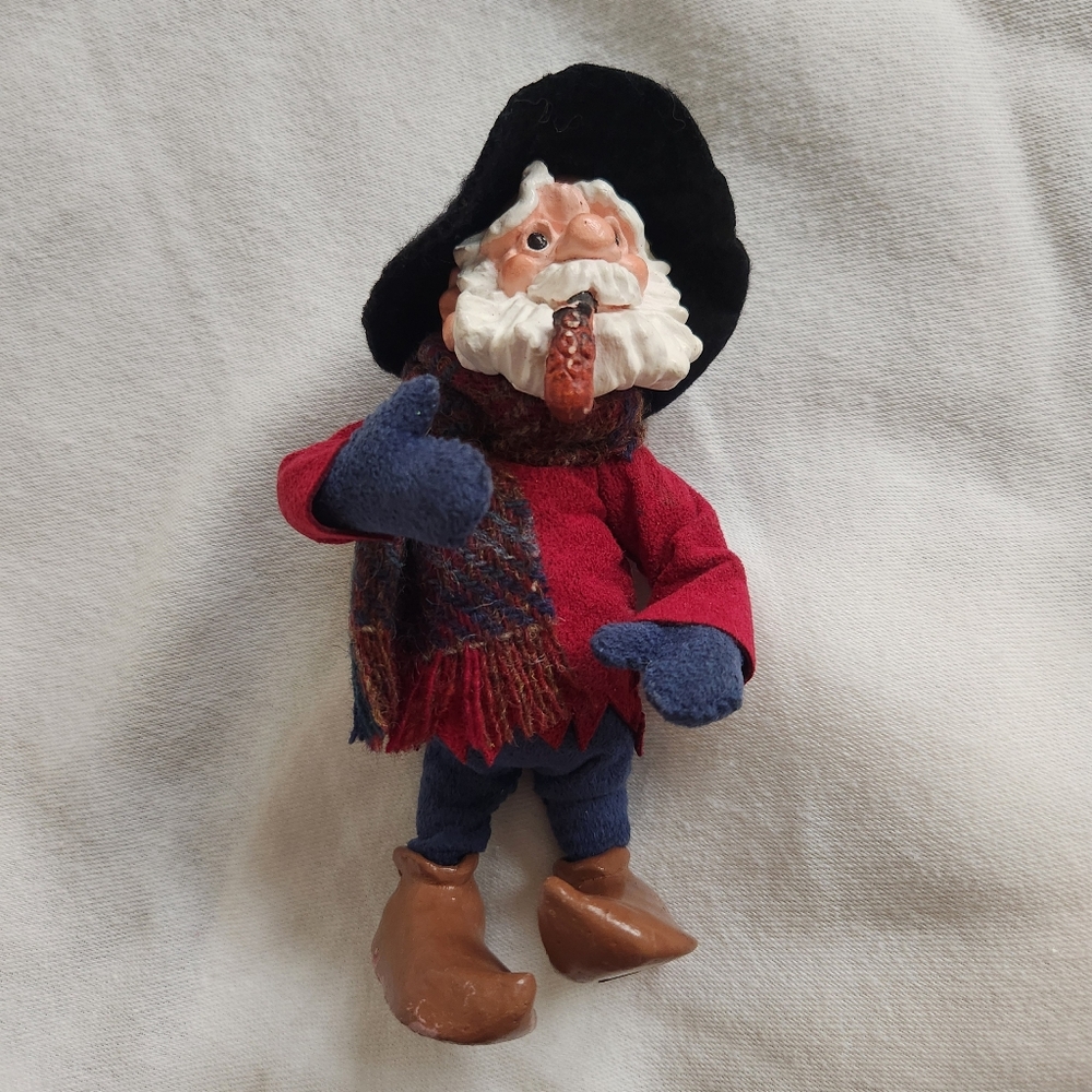 1982 Simpich Elf Doll “Deacon” | Vintage Handmade Christmas Figurine Colorado